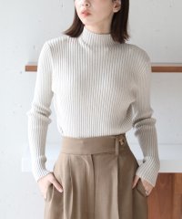 MAISON BREEZE/【MAISON BREEZE】ボトルネック リブニット ミドル タートルネック  KNF037/505744328