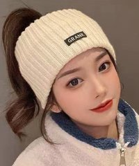 miniministore/ニットヘアバンド 幅広 ヘアターバン洗顔(イエロー)/505749398