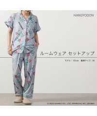 Sanrio characters/サンリオ Sanrio ハンギョドン ルームウェア パジャマ 上下セット 春秋 Hangyodon サンリオ キャラクターズ/505750368