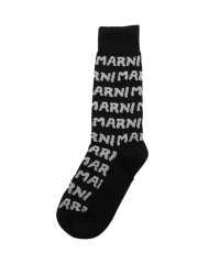 MARNI/マルニ ソックス 靴下 ブラック ホワイト レディース MARNI SKMC0164Q0 UFC103 JQN99/505750787