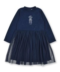 BeBe/バレエシューズ刺しゅうチュール切替ワンピース(80~150cm)/505751138