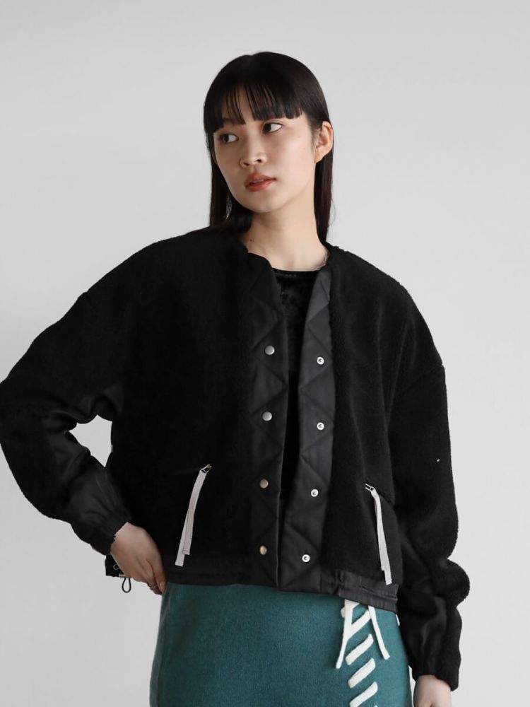 セール 40%OFF】ラディエイト RADIATE バックフリルボアブルゾン セール 40%OFF】ラディエイト RADIATE バックフリルボアブルゾン