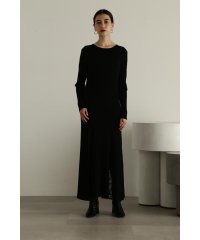 JILL STUART/レースドッキングニットワンピース/505751338