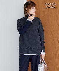 ICB（LARGE SIZE）/【新色追加・WEB限定カラーあり】 ソフトカシミヤミックス ハイネックニット/505752275