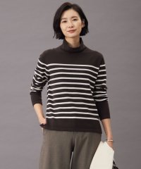 J.PRESS LADIES/【洗える】SEMI WORSTED WOOL バスクボーダー ニット/505752280