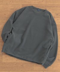 ITEMS URBANRESEARCH/裾ドロスト フリース クルーネック プルオーバー/505752402