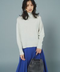 KUMIKYOKU（LARGE SIZE）/【飯豊まりえさん着用・Oggi12月号掲載】ウールカシミヤミックス ロールネック ニット/505752895