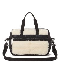 LeSportsac/PUFFY MINI DUFFELクリームビーガンシェルパ/505736836