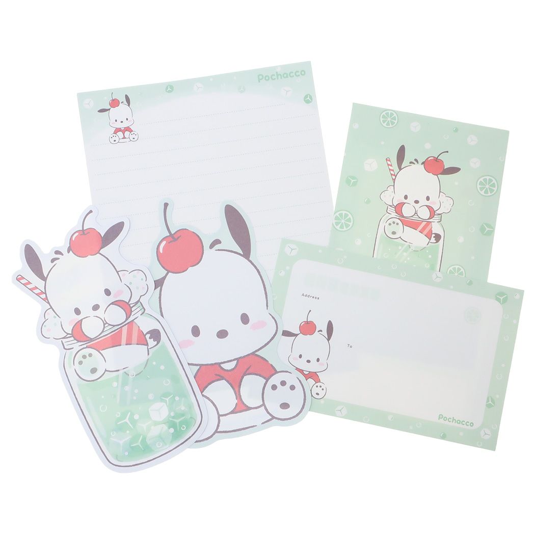 サンリオ　ポチャッコ　ミニ　レターセット シネマコレクション cinemacollection ポチャッコ レターセット