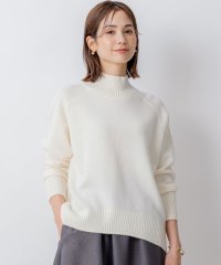 KUMIKYOKU（LARGE SIZE）/【8色展開・WEB限定】ウールカシミヤミックス ハイネック ニット/505752896