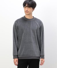 COMME CA ISM MENS/ベロアフリース プルオーバー/505749750