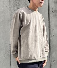 COMME CA ISM MENS/ベロアフリース プルオーバー/505749750