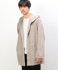 COMME CA ISM MENS/ベロアフリース カーディガン/505749751