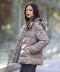 J.PRESS LADIES（LARGE SIZE）/ブラッシュドマルチポリ ショート ダウン コート/505755140