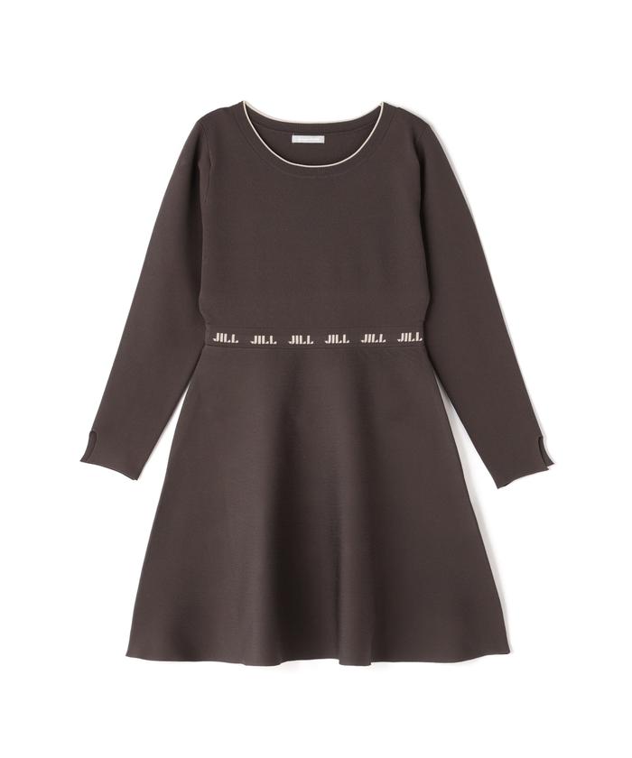 セール 60%OFF】ロゴジャガードフレアニットワンピース