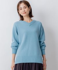 KUMIKYOKU(S SIZE)/【WEB限定】ウールカシミヤミックスVネック ニット/505755595