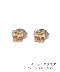 cream dot/クリームドット Cream dot. 全96種類！一粒ビジューのステンレス製シンプルピアス/505431798