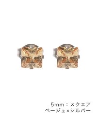cream dot/クリームドット Cream dot. 全96種類！一粒ビジューのステンレス製シンプルピアス/505431798