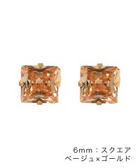 cream dot/クリームドット Cream dot. 全96種類！一粒ビジューのステンレス製シンプルピアス/505431798