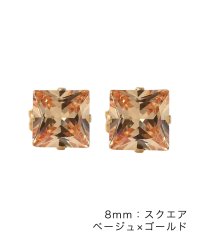 cream dot/クリームドット Cream dot. 全96種類！一粒ビジューのステンレス製シンプルピアス/505431798