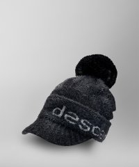 DESCENTE GOLF/シャギーニット庇付きロゴジャカードキャップ/505460742