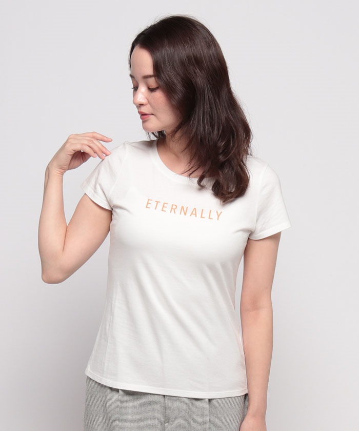 【ロートレアモン】【LAUTREAMONT】アウトレット/ロゴプリントTシャツ セール】【LAUTREAMONT】アウトレット/ロゴプリントTシャツ