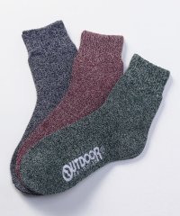 OUTDOOR PRODUCTS/アウトドアプロダクツ OUTDOOR PRODUCTS 【OUTDOORPRODUCTS】吸湿 発熱 3P ソックス あったか 靴下 3足組/505747079
