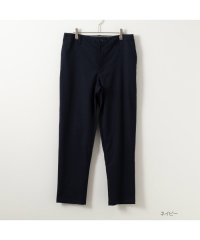 MAC HOUSE(men)/NAVY ネイビー ウールタッチテーパードパンツ NV－M020/505753277