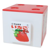 cinemacollection/マルカワ フーセンガム 卓上収納 スタッキングチェスト いちご お菓子パッケージ ケイカンパニー アクセサリー収納 小物入れ キャラクター グッズ /505753977