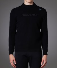 DESCENTE GOLF/モックネックジャカードセーター/505460697