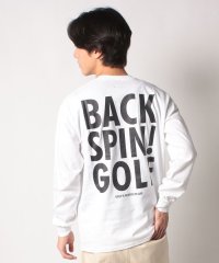 BACK SPIN! /BACKSPIN! BACK LOGO Long Tshirt/505742788