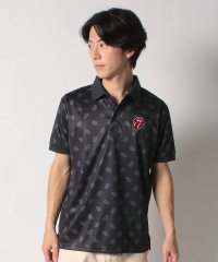 BACK SPIN! /RS LICKS Pattern POLO SHIRT/505742799