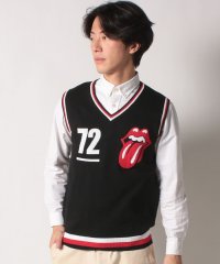 BACK SPIN! /RS LOGO JACQUARD KNIT VEST/505742803