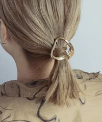 GOLDY/【GOLDY】バンス ヘアクリップ ヘアアクセサリー きれいめ シンプル シルバー ゴールド / 6211102/505745263