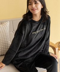 VitaFelice/ヴィータフェリーチェ VitaFelice パールシャギ胸刺繍入り ルームウェア上下2点セット（長袖）/505748733