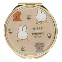 cinemacollection/ミッフィー 手鏡 ミラー GY MIFFY and SNUFFY ディックブルーナ マリモクラフト プレゼント 絵本キャラクター グッズ /505756816