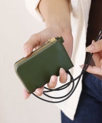 Jamale/ジャマレ Jamale [Jamale]牛革レザーICカードケースミニ財布 日本製/505758186