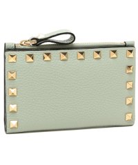 Valentino Garavani/ヴァレンティノ カードケース 小銭入れ コインケース ロックスタッズ ブルー レディース VALENTINO GARAVANI 3W2P0605VSH W32/505758542