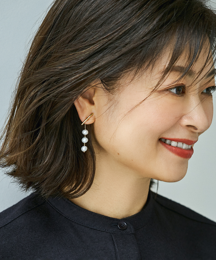 セール 60%OFF】マルチWAYパールピアス（両耳）【エディター三尋