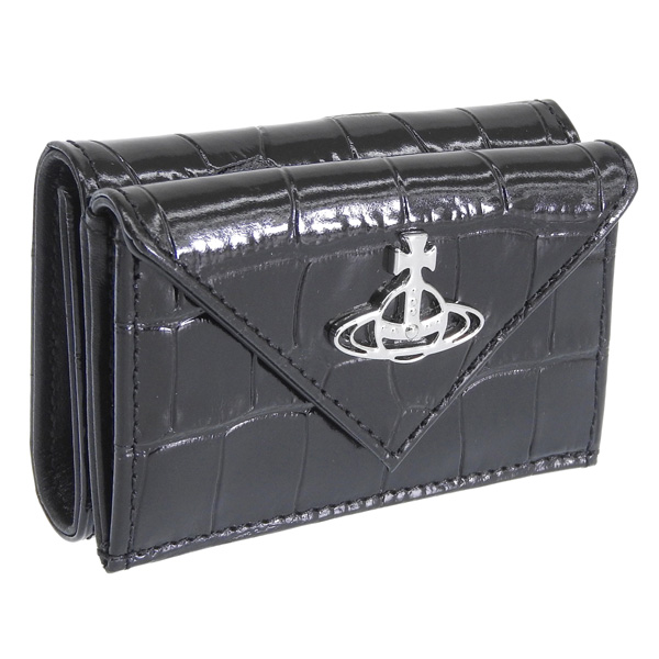 ★vivienne westwood★エンベロープ 三つ折り財布 / クロコ ヴィヴィアン ウエストウッド Vivienne Westwood 3つ折り財布