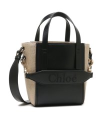 Chloe/クロエ ハンドバッグ ショルダーバッグ クロエセンス ２WAY ブラック ベージュ レディース CHLOE CHC23AS425L16 001 CHLOE SE/505760920