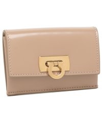 FERRAGAMO/フェラガモ カードケース ワンダ ベージュ レディース FERRAGAMO 220435 0763024/505760966