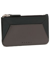 MARNI/マルニ カードケース フラグメントケース コインケース グレー グリーン メンズ MARNI PFMI0053U0 P2644 ZO597 CC HOLDER /505761240