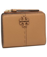 TORY BURCH/トリーバーチ 二つ折り財布 マックグロー ミニ財布 ブラウン レディース TORY BURCH 148751 227/505761254