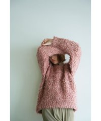 CLANE/MIX LOOP MOHAIR KNIT TOPS/505748404