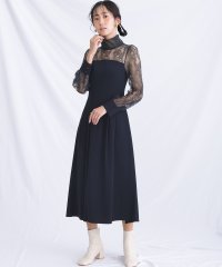 PourVous/プールヴー PourVous ハイネックパーティードレスセレモニーロング&袖あり結婚式フォーマル ワンピース 20代 30代 40代/505758176