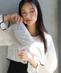 PourVous/プールヴー PourVous ラメカシュクールクラッチバッグ/505758178