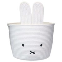 cinemacollection/シネマコレクション cinemacollection ミッフィー 収納用品 ロープバスケット Lサイズ ディックブルーナ ティーズファクトリー 収納ケース 絵本/505760319
