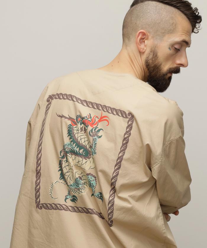 Schott ドラゴン柄 半袖シャツ Schott/ショット/HAWAIIAN SHIRT 'DRAGON'/ハワイアンシャツ