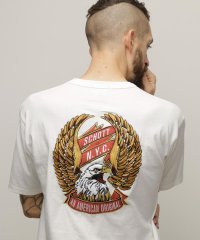 Schott/T－SHIRT "EAGLE AND RIBBON EMB"/刺繍Tシャツ "イーグル アンド リボン/505761629